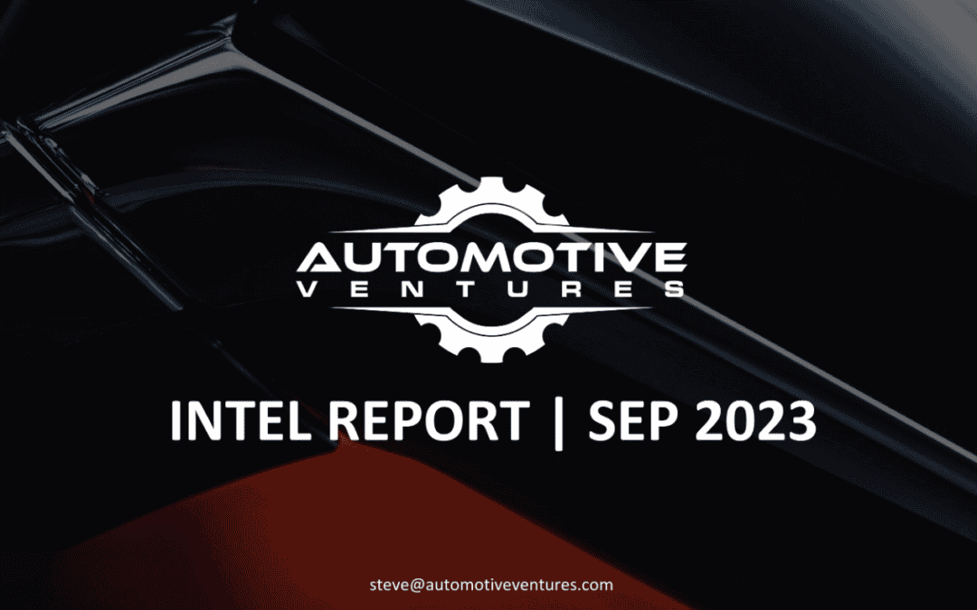 INTEL REPORT |SEP 2023