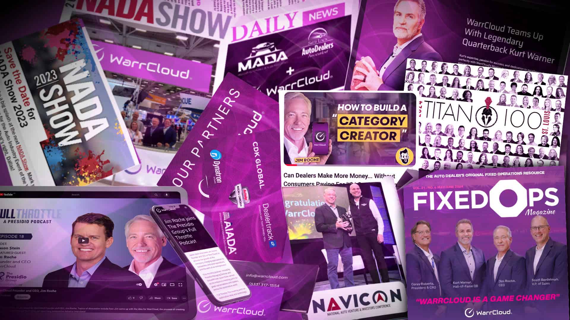 WarrCloud Media Collage